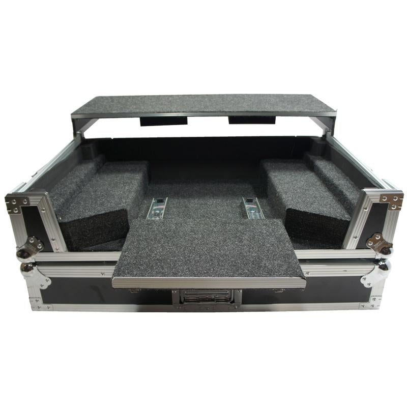 Harmony Cases HCNS7LTWFXTR Flight Glide Laptop Stand Combo DJ Custom Case Numark NS7