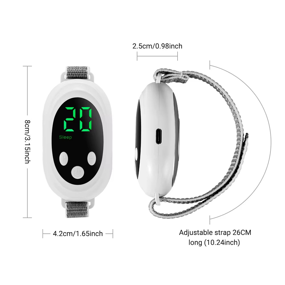 Micro-Current Smart Sleep Instrument Handheld Sleep Aid Relieves Stress Anxiety Insomnia Improves Sleep Palm Pulse Sleep Aid