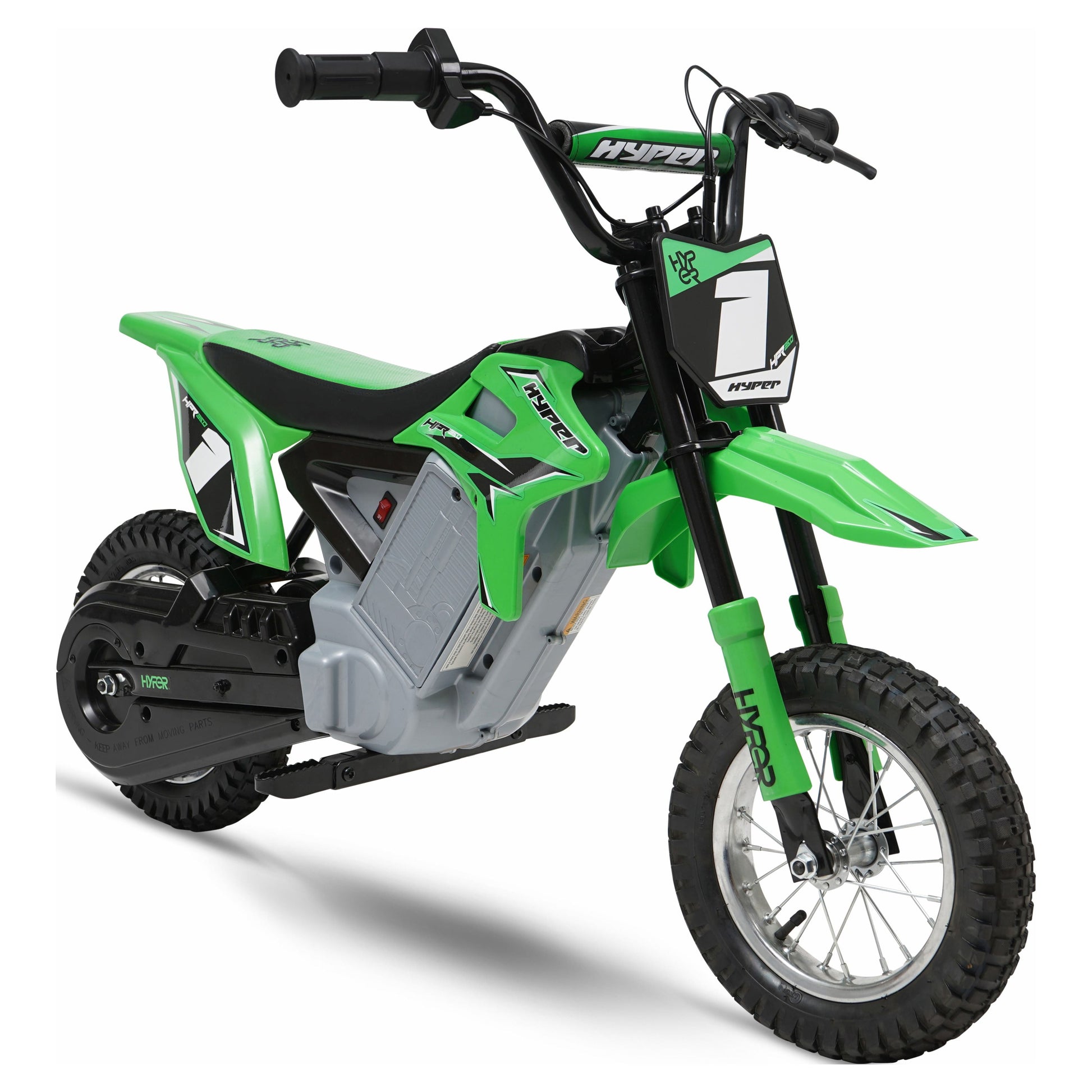 HPR 350 Dirt Bike 24 Volt Electric Motorcycle in Green