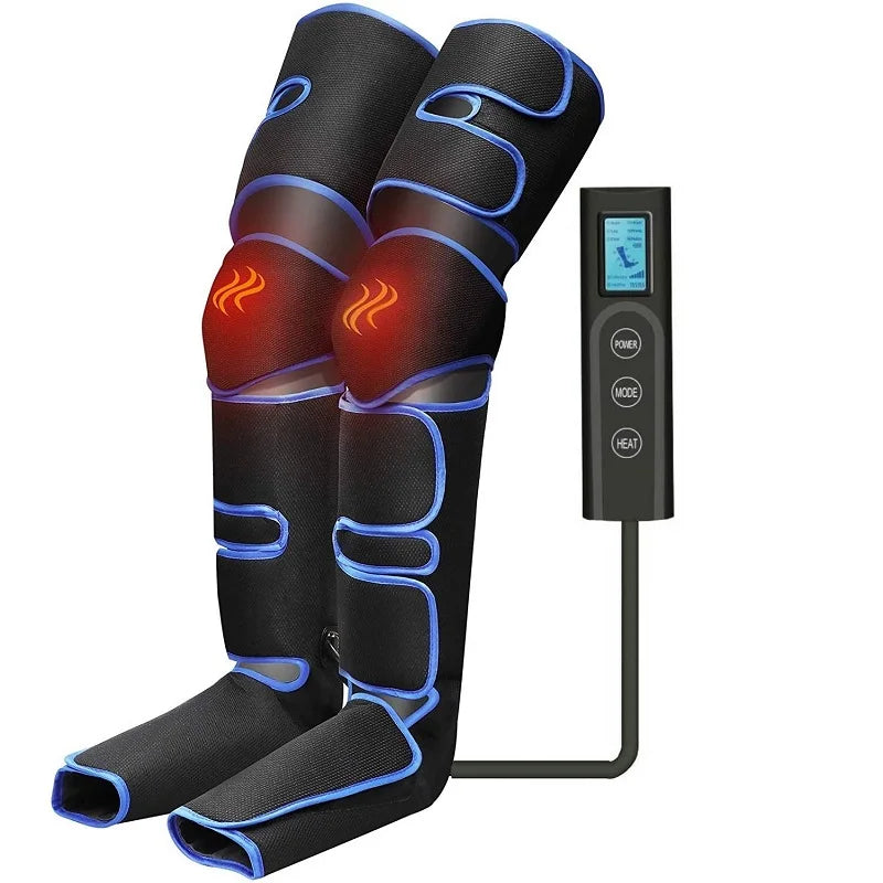 360° Foot Air Pressure Leg Massager Promotes Blood Circulation, Body Massager, Muscle Relaxation, Lymphatic Drainage Device 2022